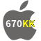 Aplicativo 670KK para iOS